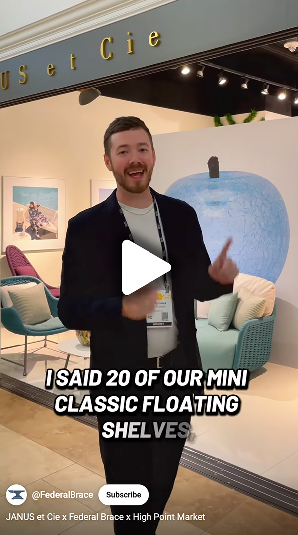 Walter Turner at JANUS et Cie for Federal Brace